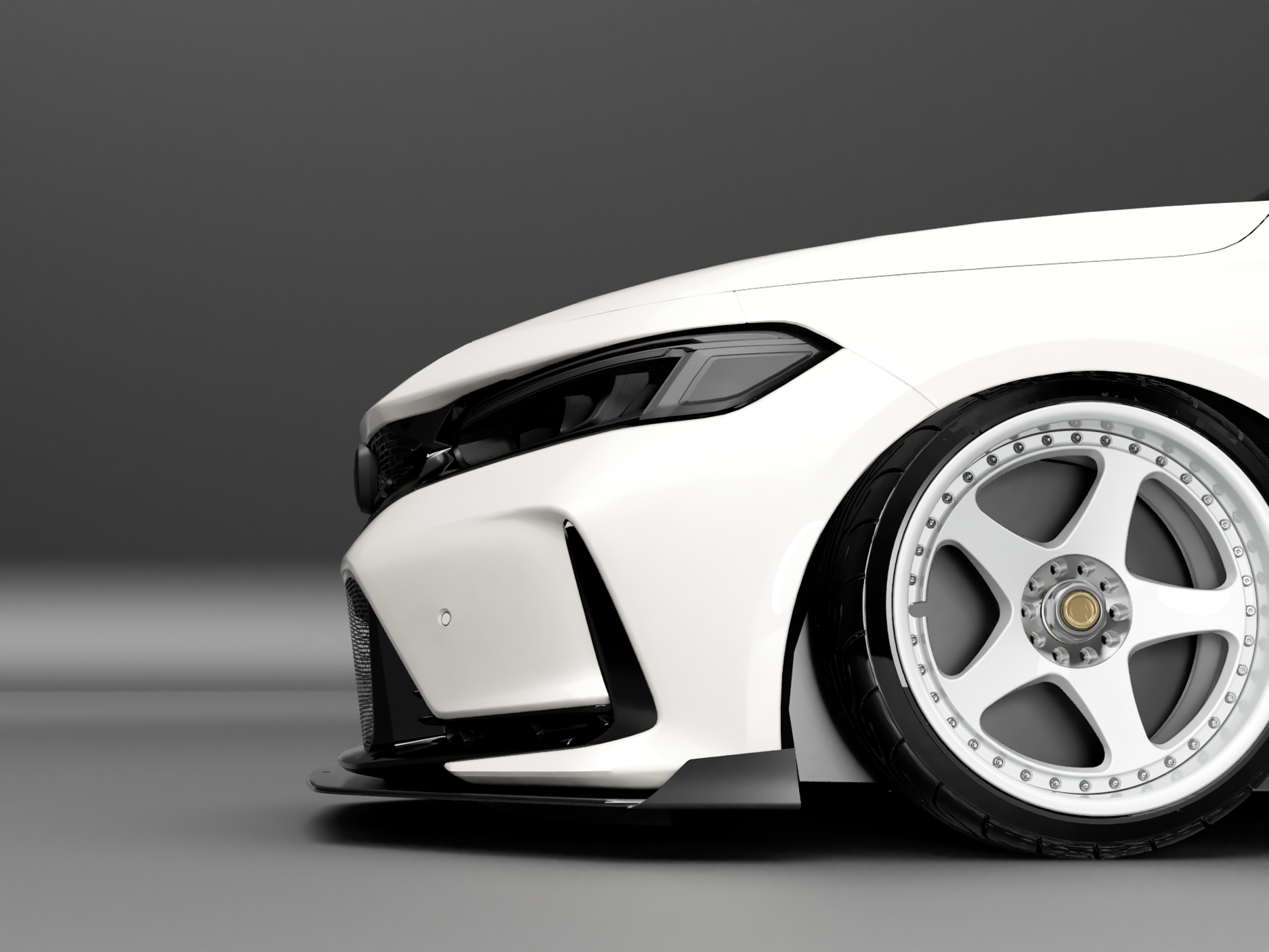 Honda Civic Type R Splitter [FL5] (2022+)– Infamous Aero