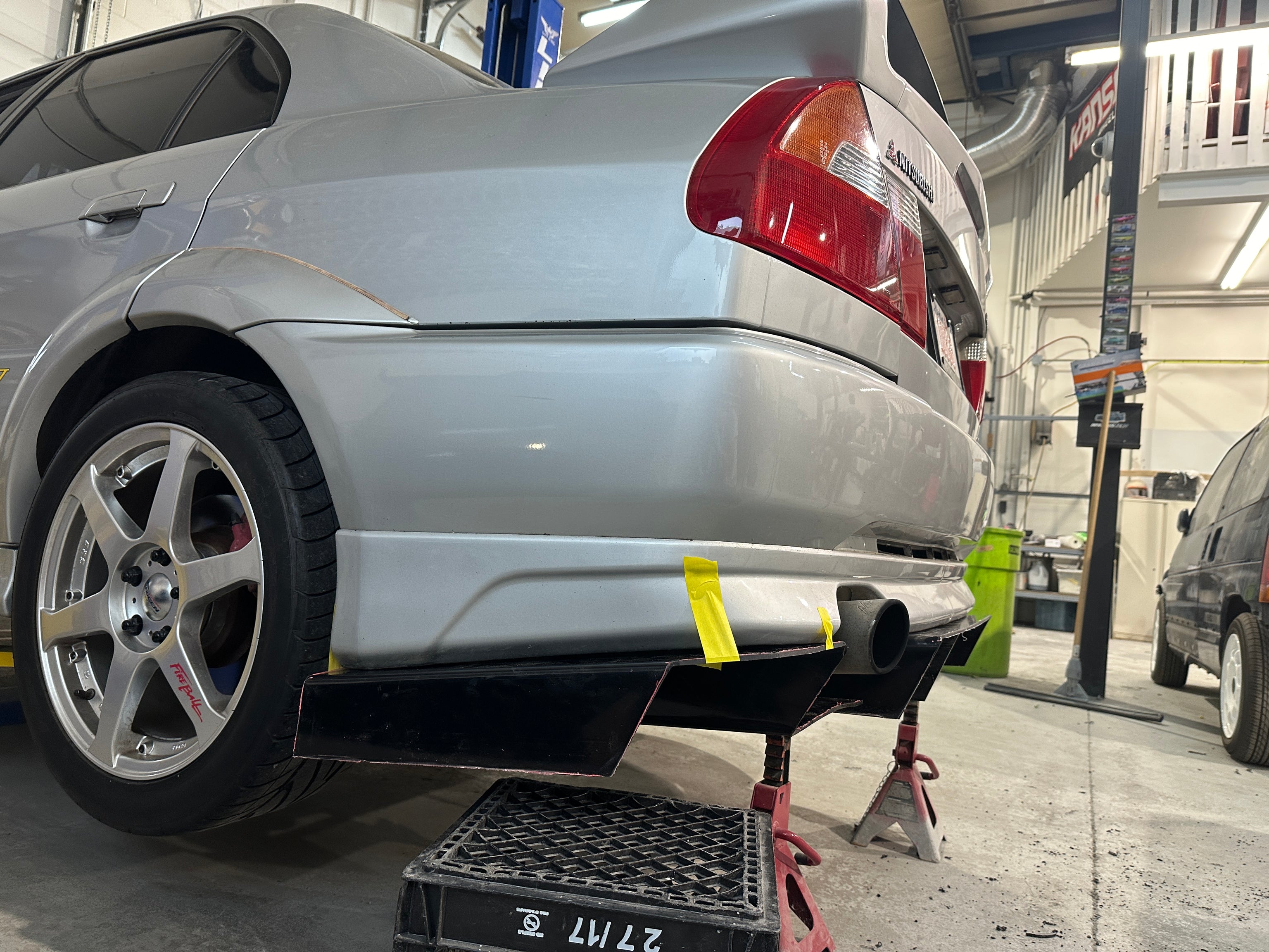 Mitsubishi Evolution V Rear Diffuser [CP9A] (1998-1999)– Infamous Aero