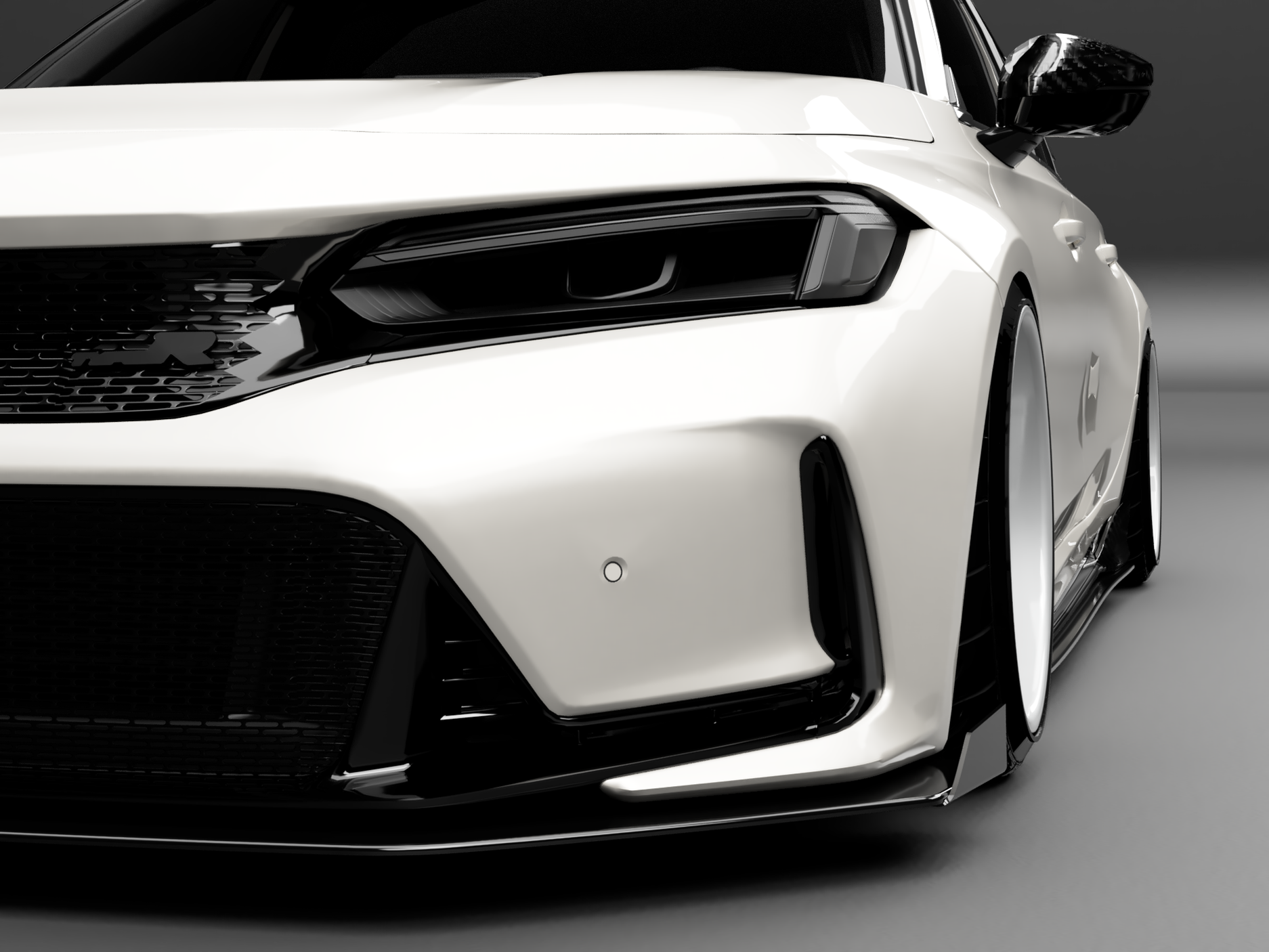 Honda Civic Type R Splitter [FL5] (2022+)– Infamous Aero