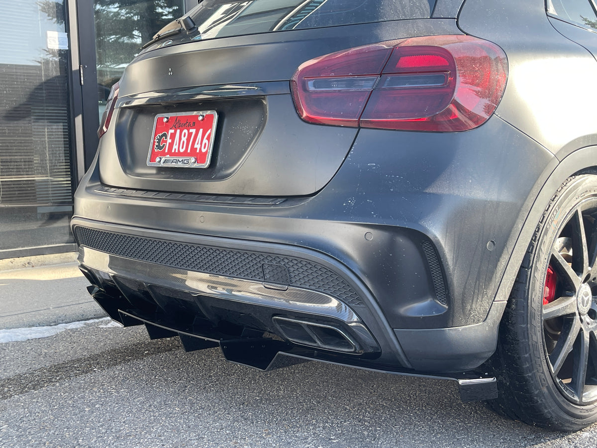 Mb Diffuser Mercedes GLA45 AMG Rear Diffuser (2014-2020)– Infamous Aero