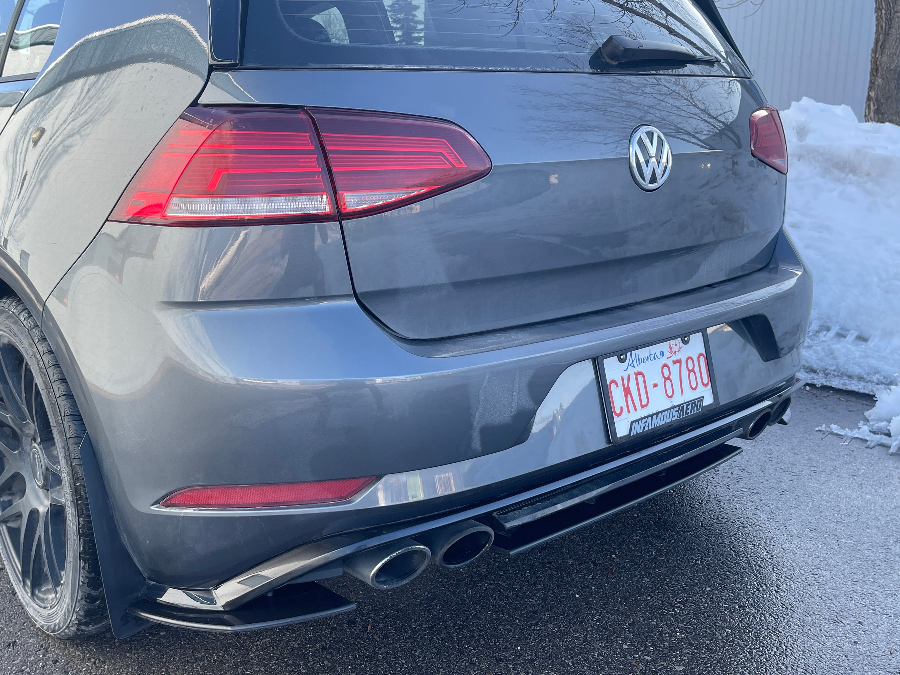 Volkswagen Golf R Rear Lip [MK7.5] (2018-2020)– Infamous Aero