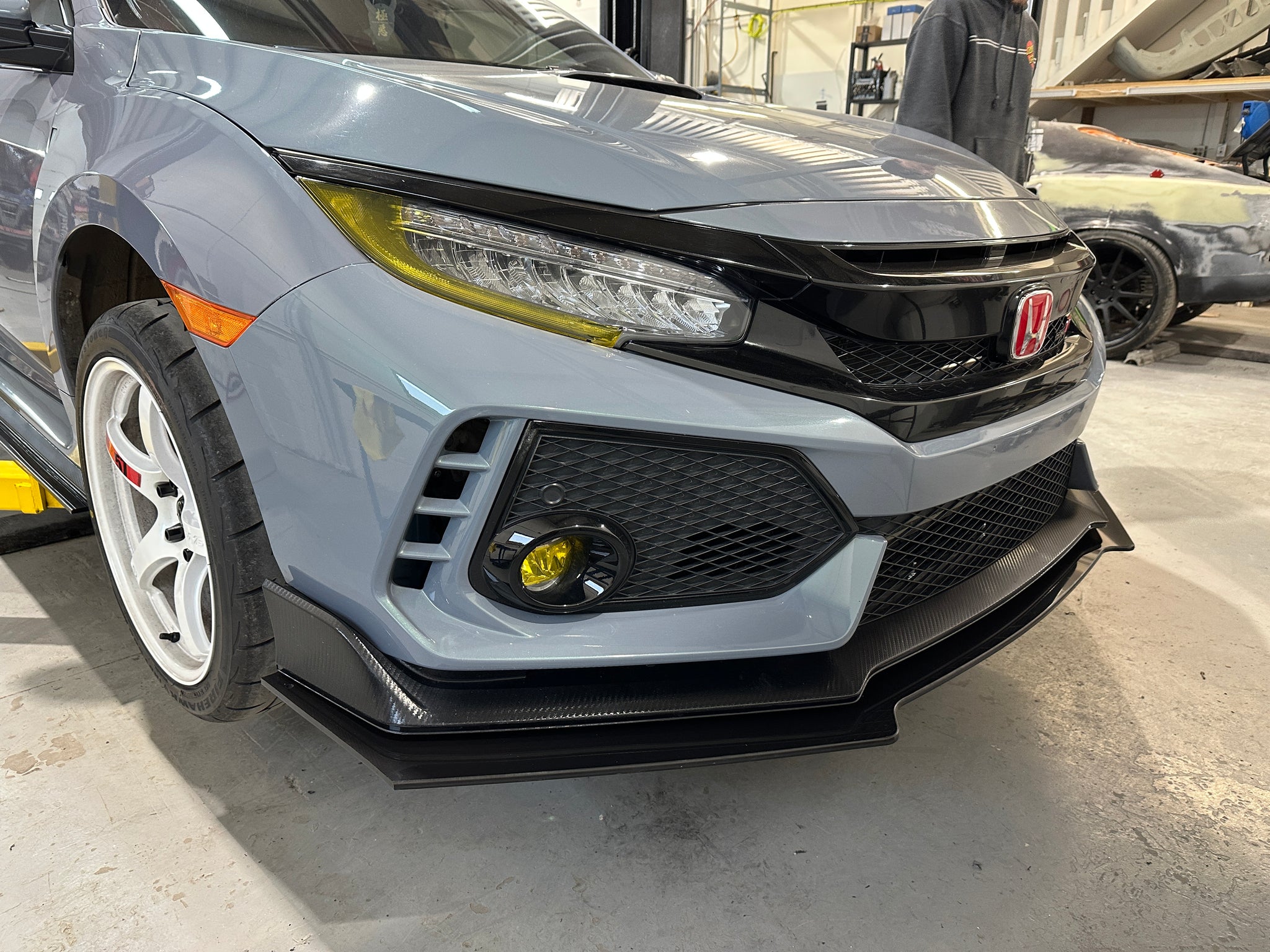 Honda Civic Type R Splitter [FK8] (2017-2021)– Infamous Aero