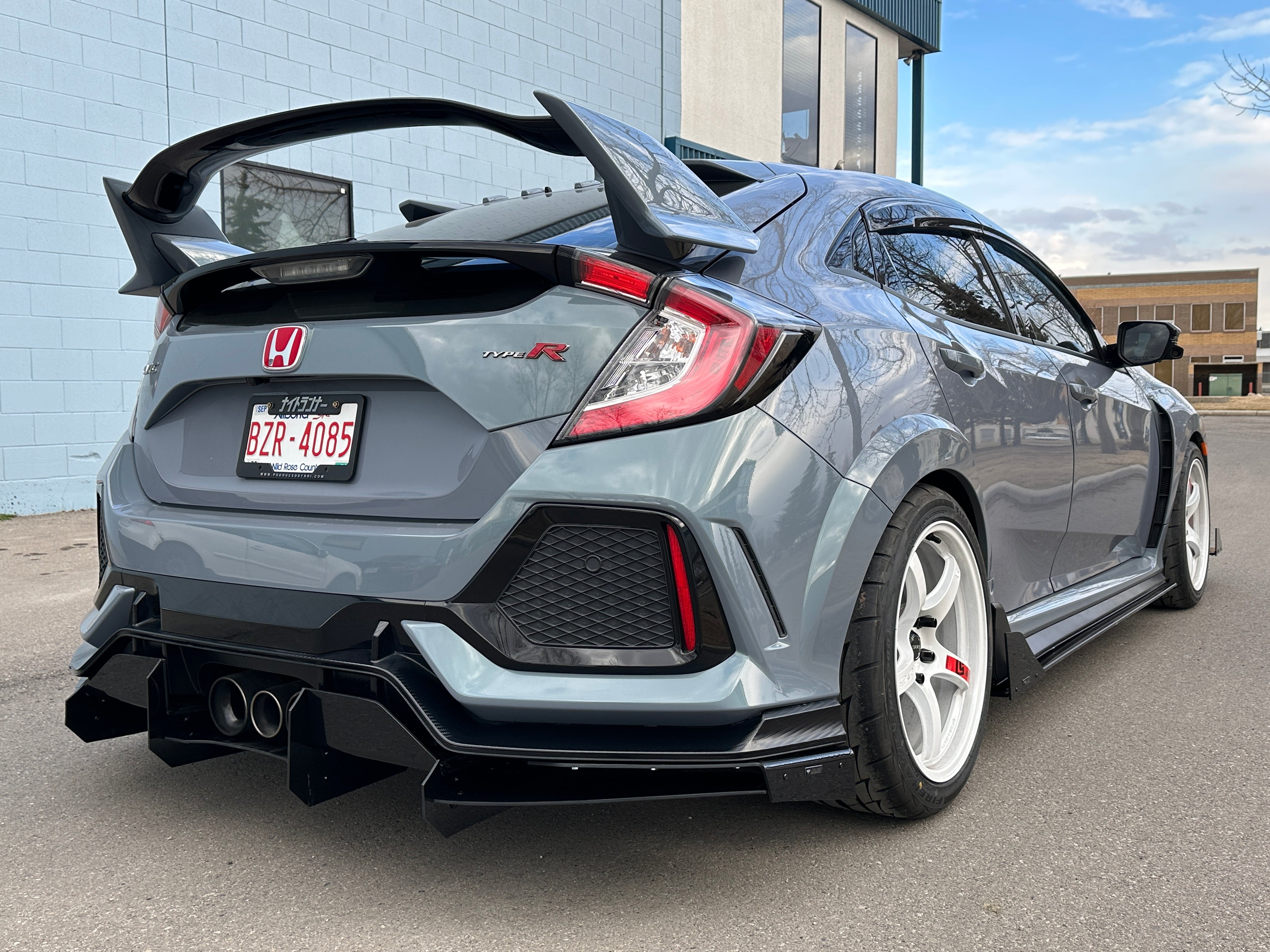 Honda Civic Type R Rear Diffuser [FK8] (2017-2021)– Infamous Aero