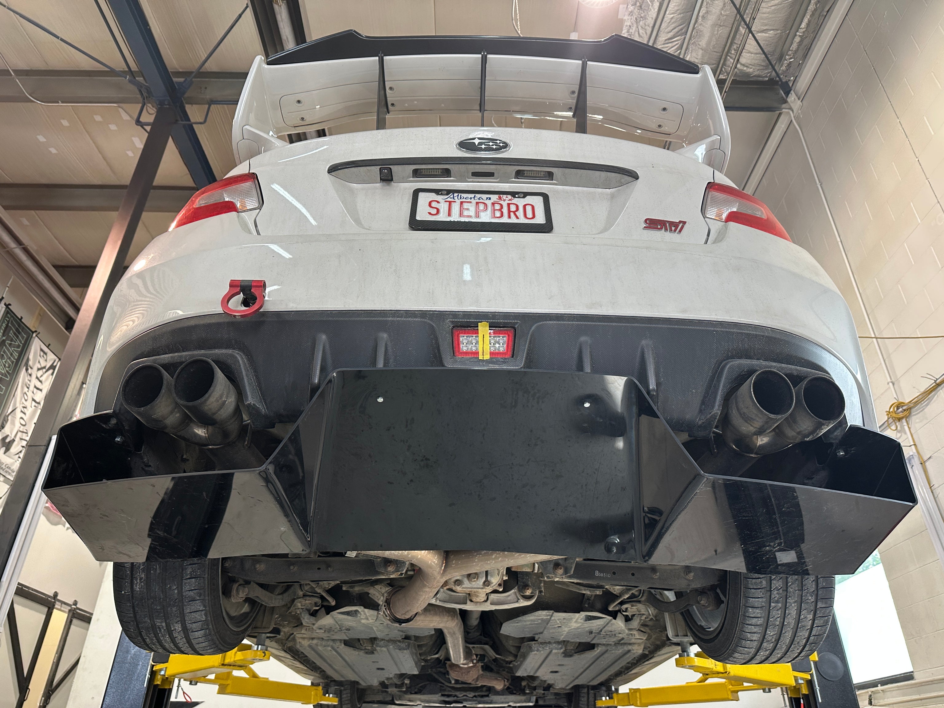 Subaru WRX/STI Rear Diffuser ONE PIECE [VA] (2015-2021)– Infamous Aero
