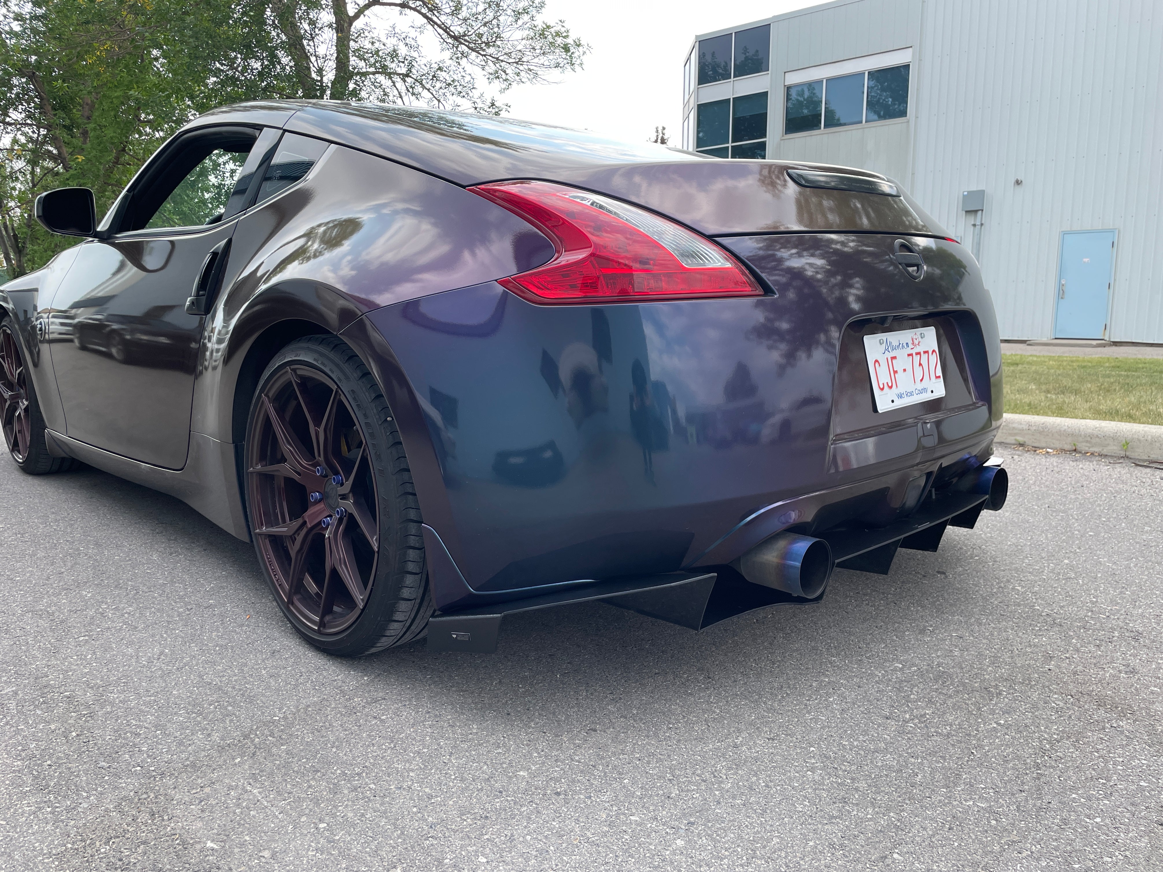 Nissan 370Z Rear Diffuser [Z34] (2008-2021)– Infamous Aero