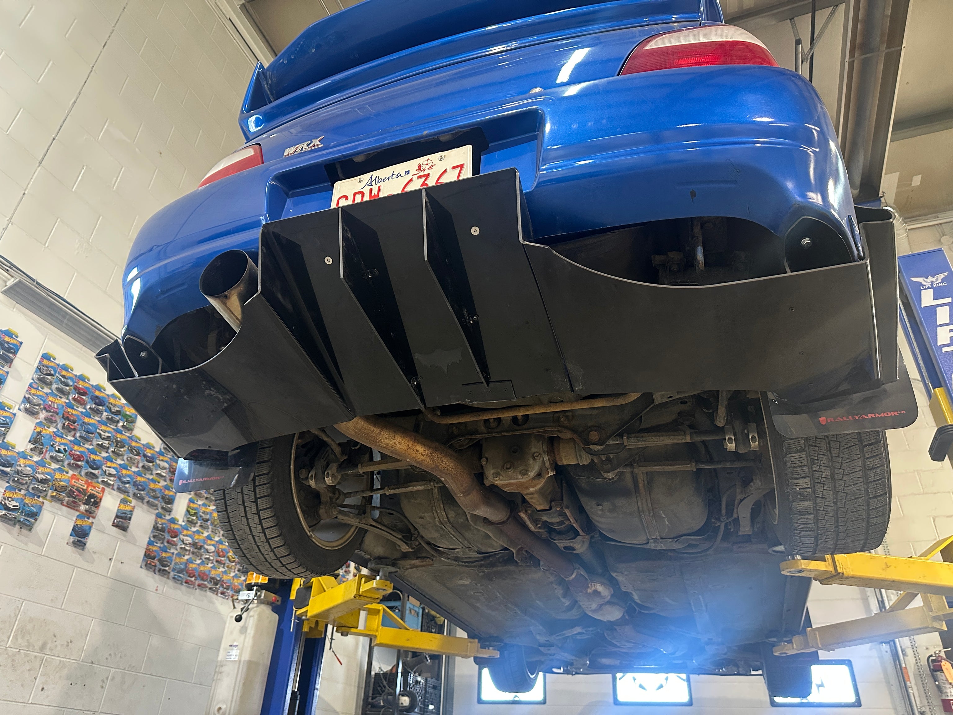 Subaru WRX/STI Rear Diffuser [GD] (2002-2003)– Infamous Aero
