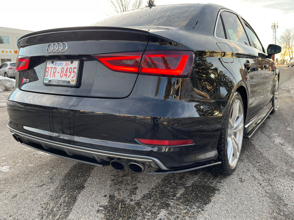 Audi A3 S3 Rear Lip Kit 8V 2013 2016 Infamous Aero