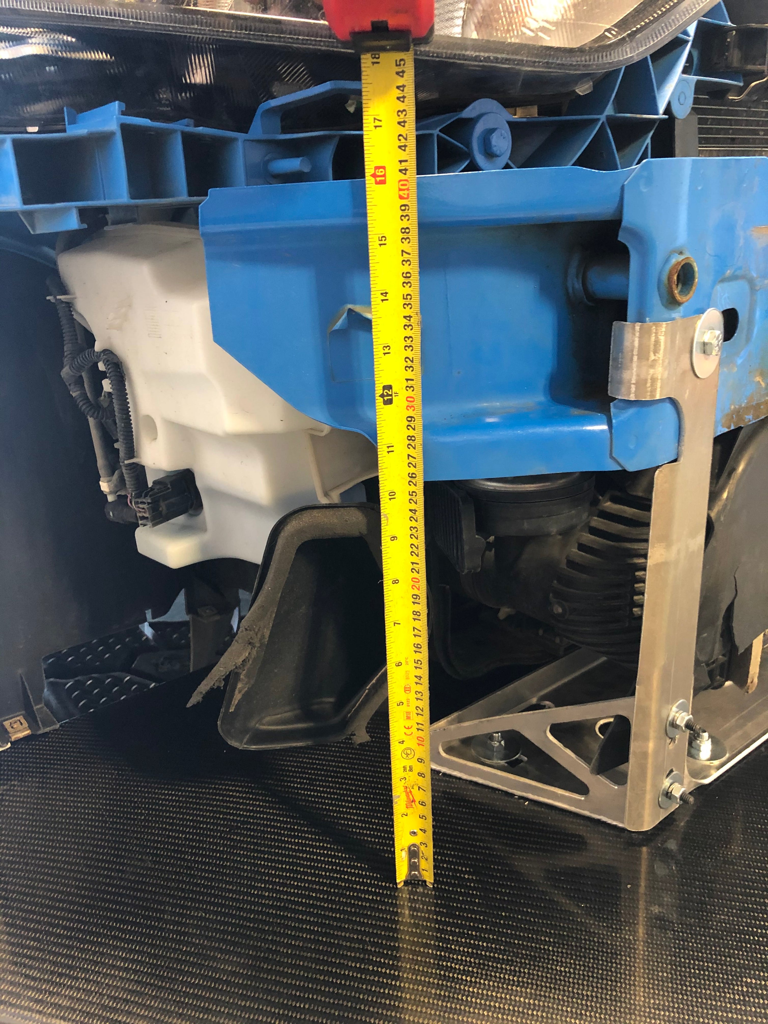 Ford Focus RS Chassis Mount Splitter [MK3] (20152018) Infamous Aero