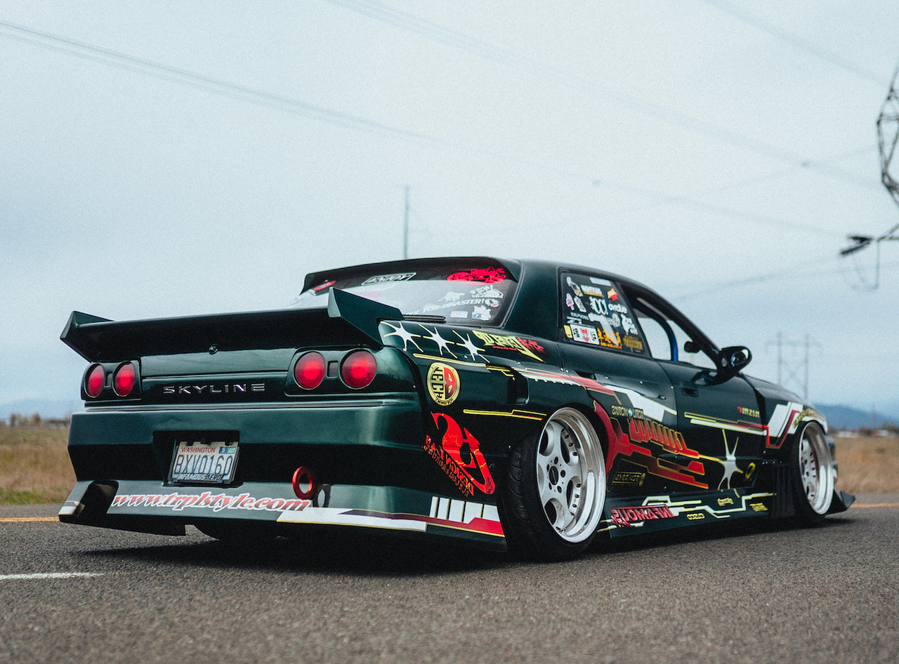 Nissan Skyline Widebody Kit [R32 Sedan] (1989-1994)– Infamous Aero
