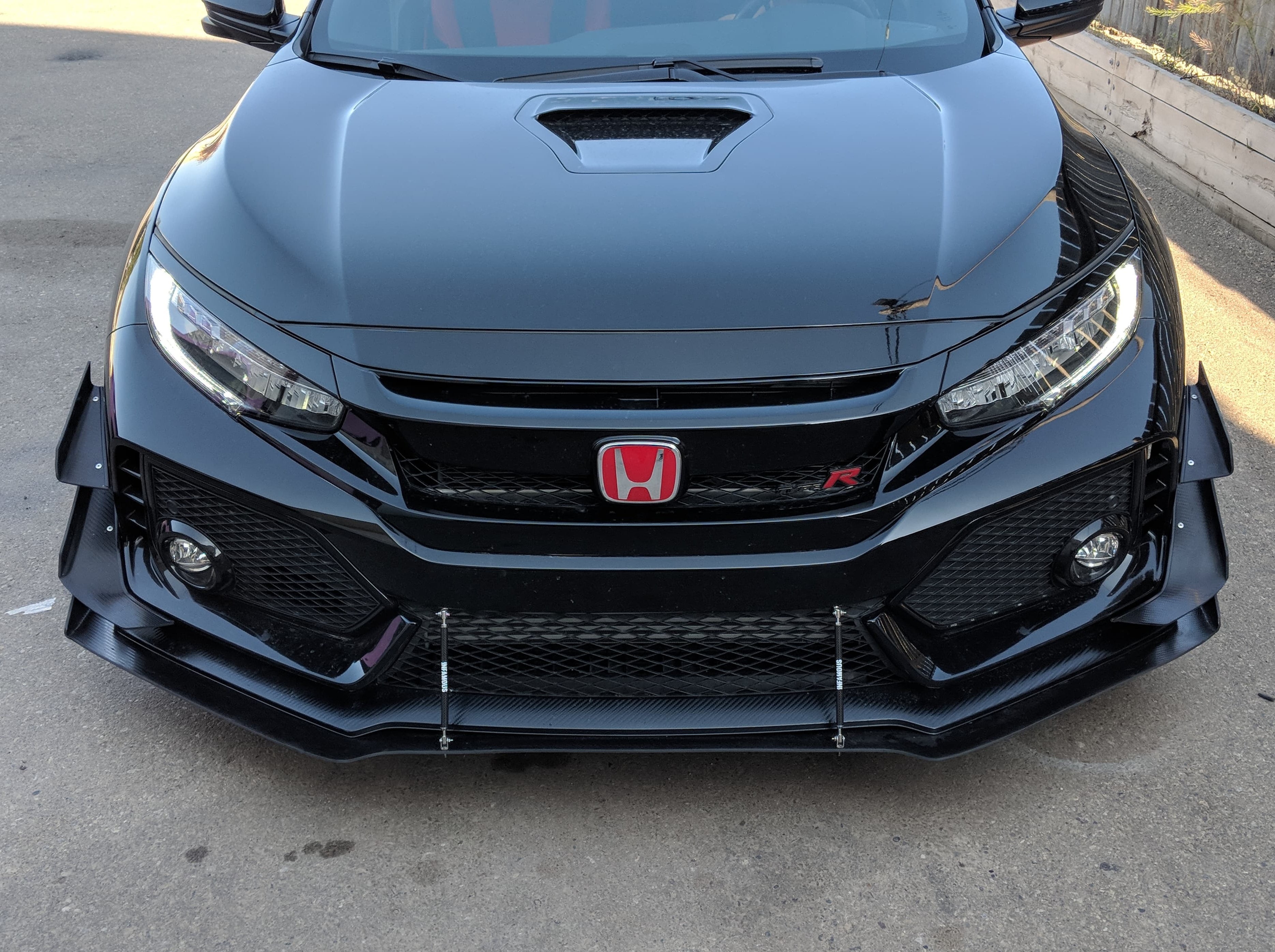 Honda Civic Type R Canards [FK8] (2017-2021)– Infamous Aero