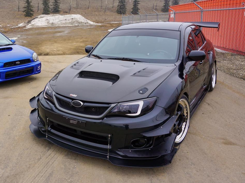 Subaru WRX/STI Time Attack Canards [GR/GV] (2011-2014)– Infamous Aero